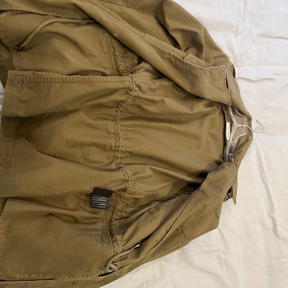 SAINT LAURENT UTILITY JACKET GREEN